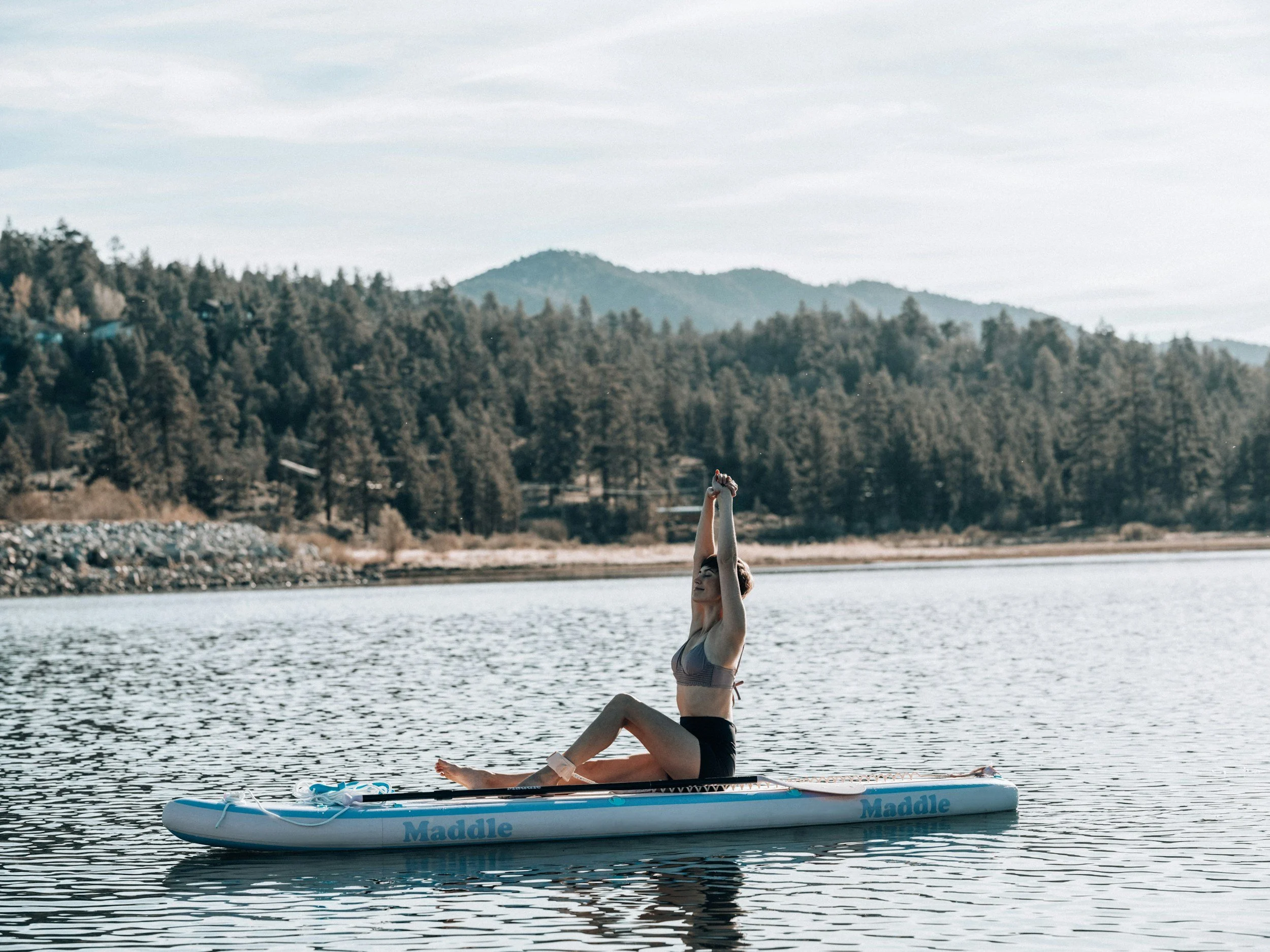 Paddle Board Kelowna Lake
