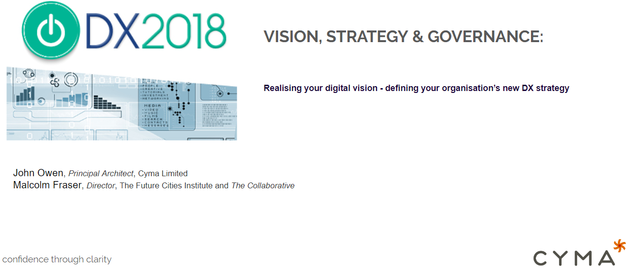 DX Concference 2018 John Owen Keynote