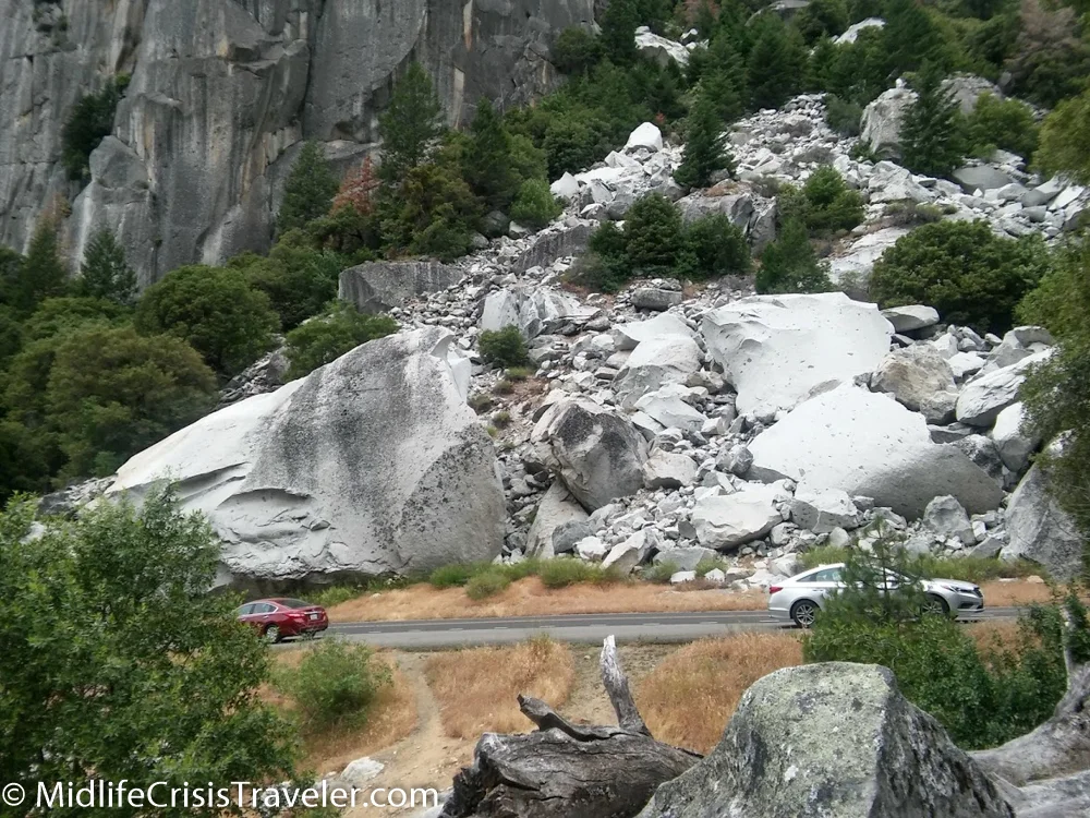Yosemite National Park: Boulders, Olmsted Point, Snow, Safety and Camping