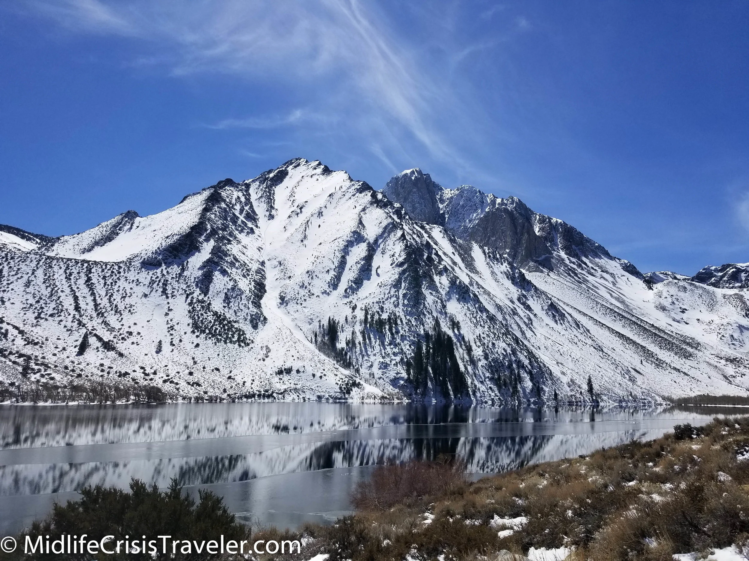 Route 395: Round Valley to Mono Lake