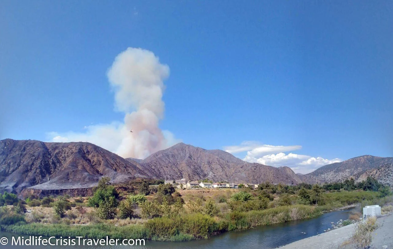 Azusa, CA Fire