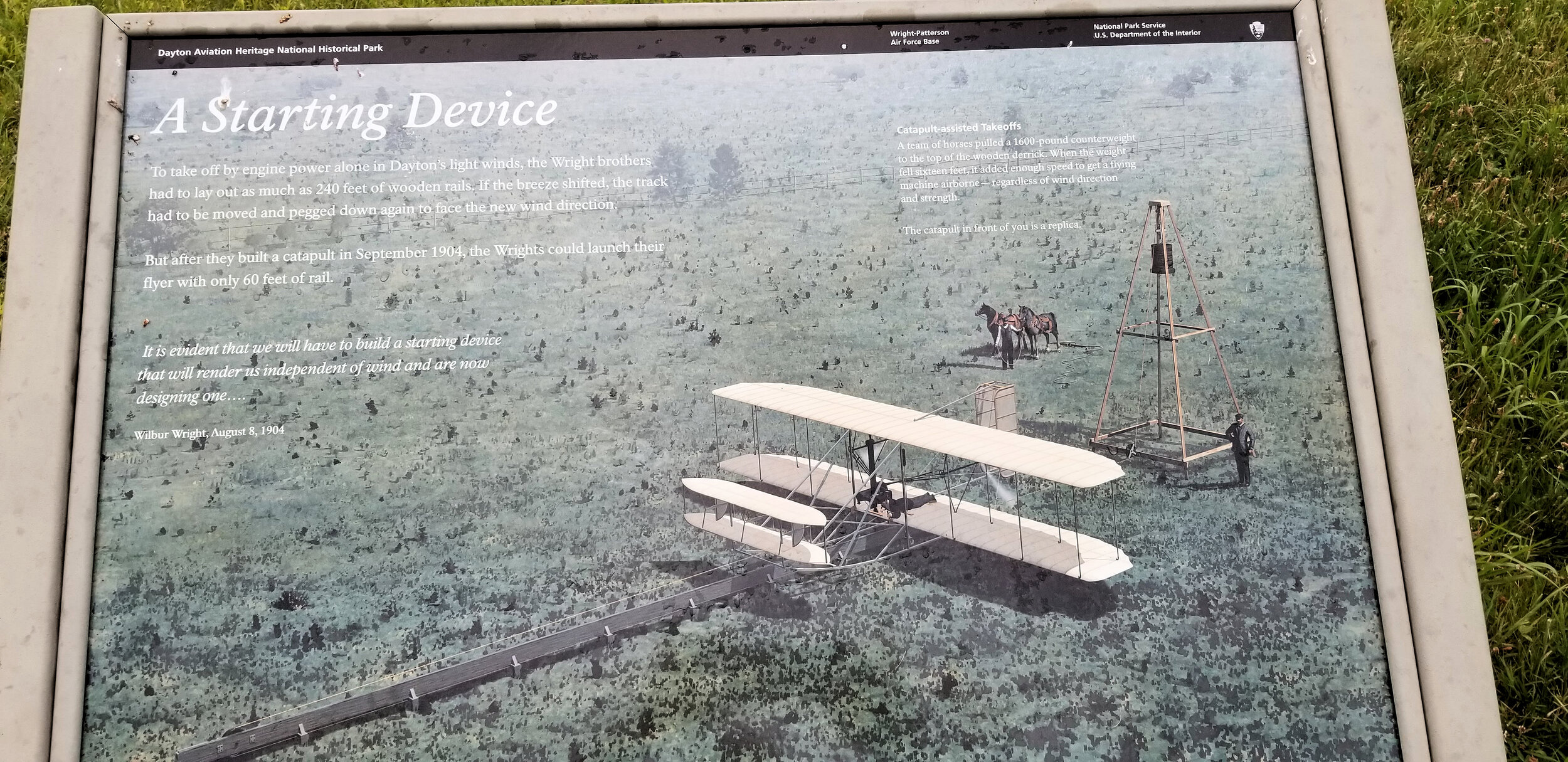 Wright Brothers Prarie Field - Rail Sign.jpg