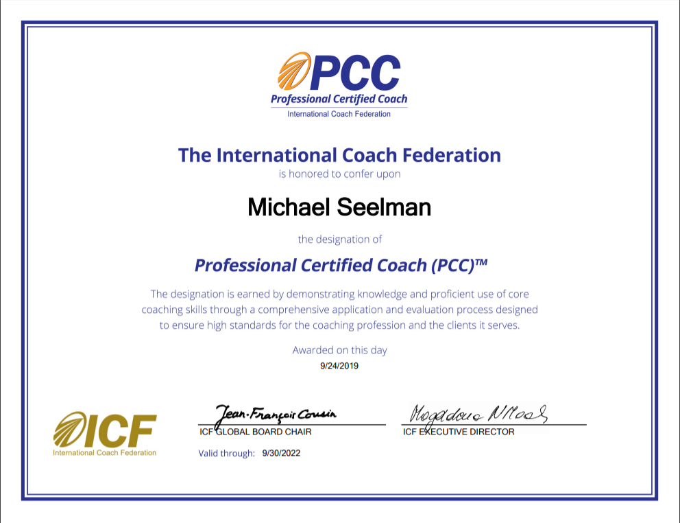 Professional Coach Certification — Churchill Consultants