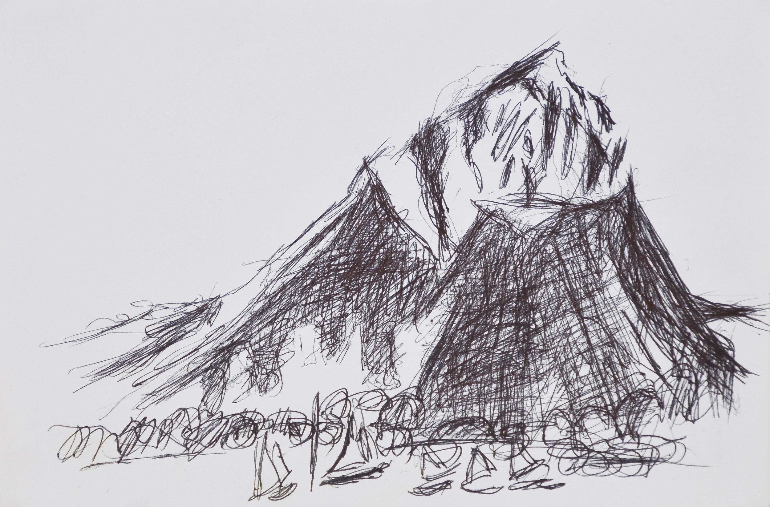 Mont Faron sketch