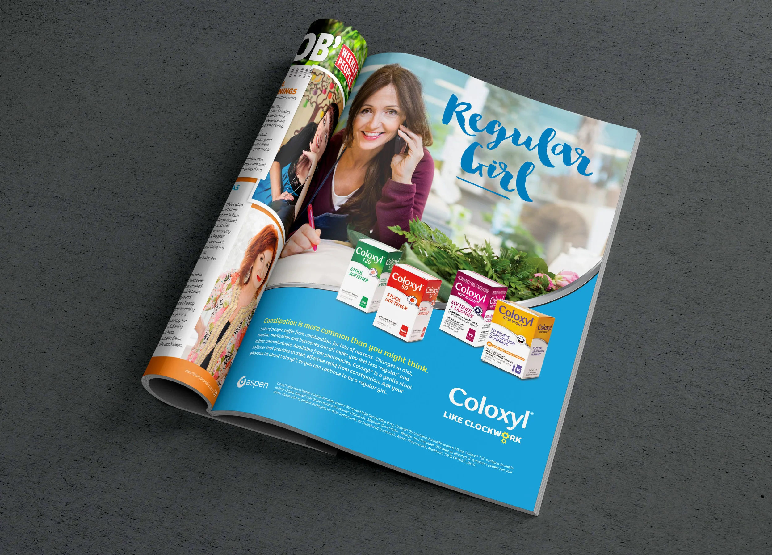Coloxyl - Consumer campaign: creative direction, design