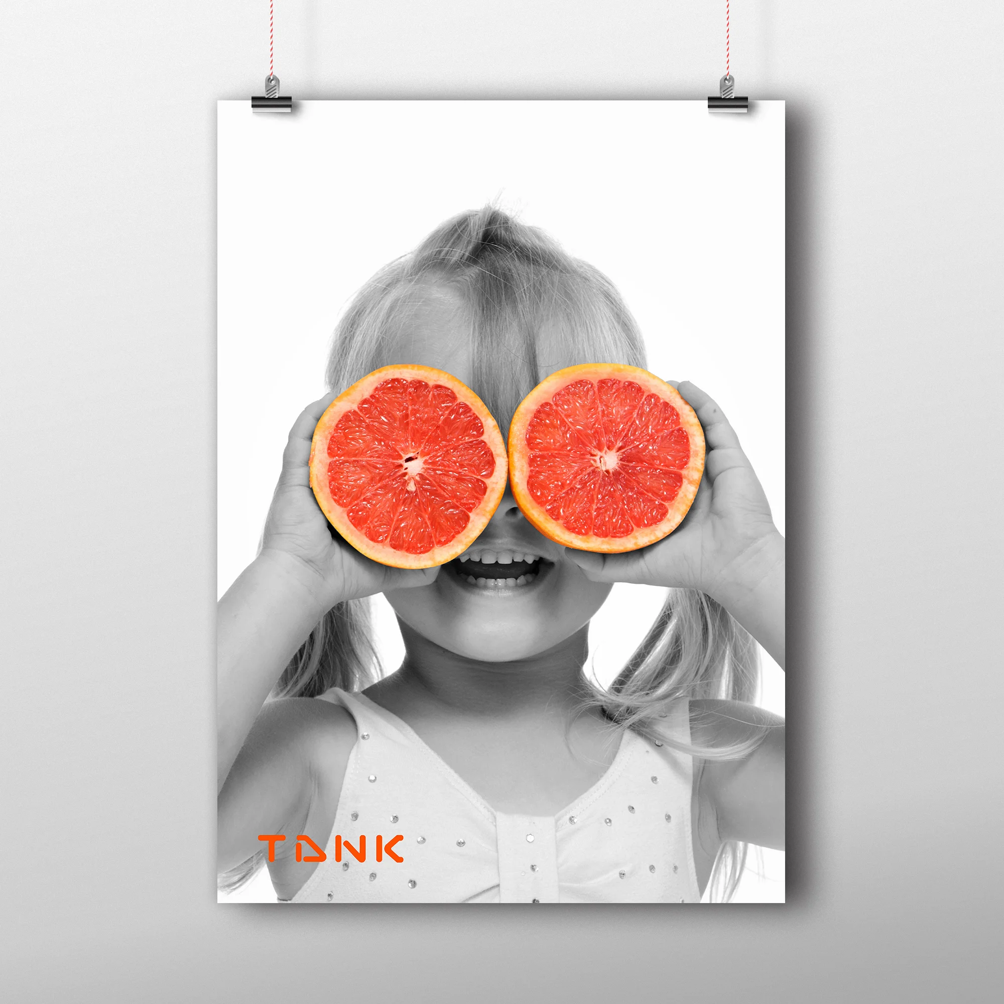 Instore posters and wall graphics: design, retouching