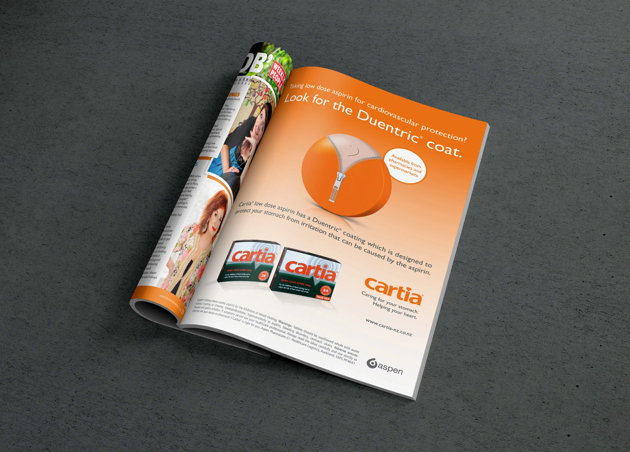 Cartia - Consumer campaign: design