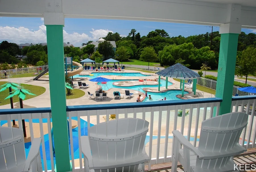 Pool View from the Clubhouse