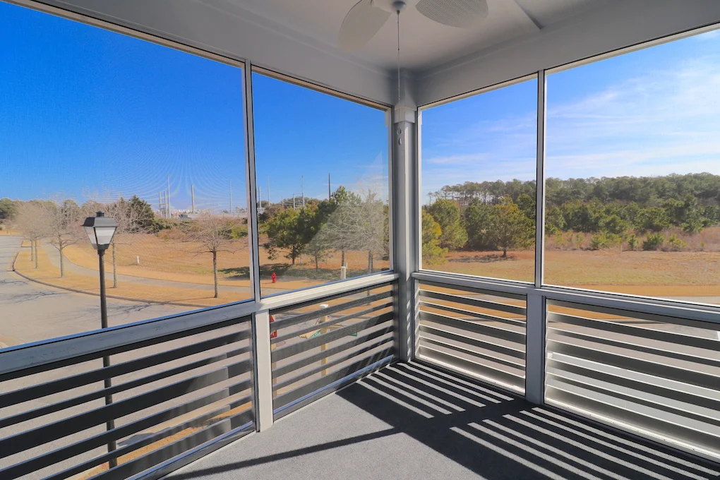 First Level Screened Porch