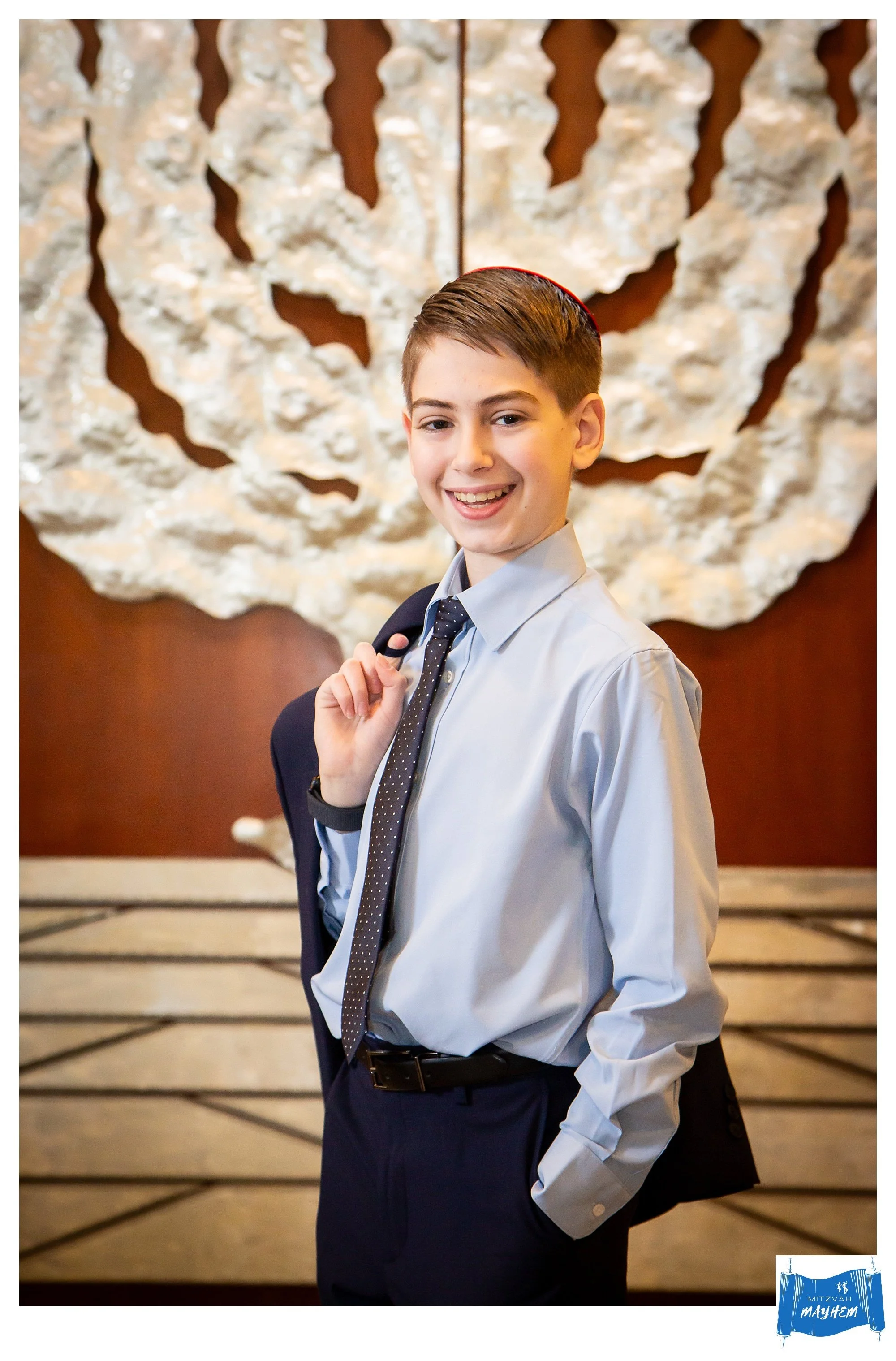Temple Shalom - Meadow Wood Manor - Randolph, NJ - Aaron's Bar Mitzvah Photography