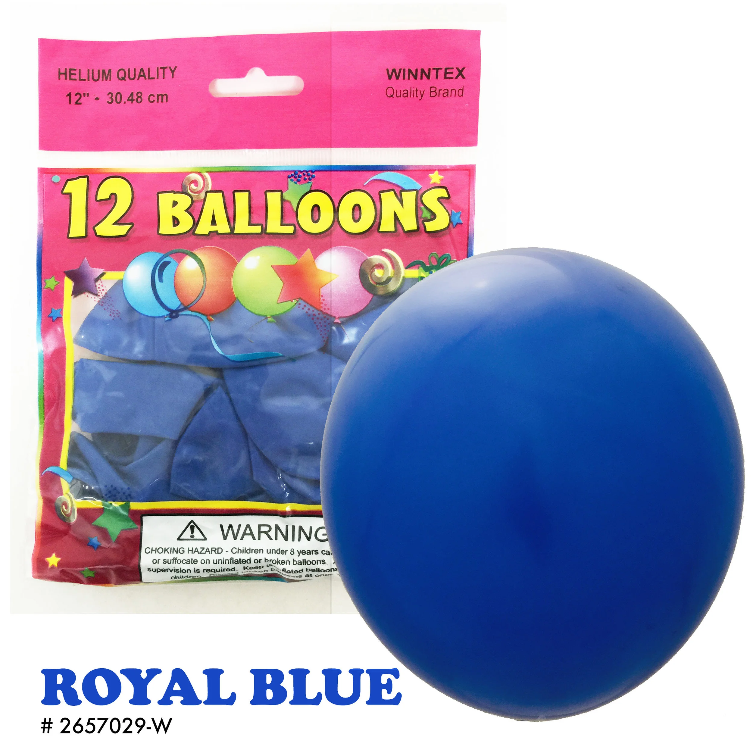 10CT ROYAL BLUE LATEX