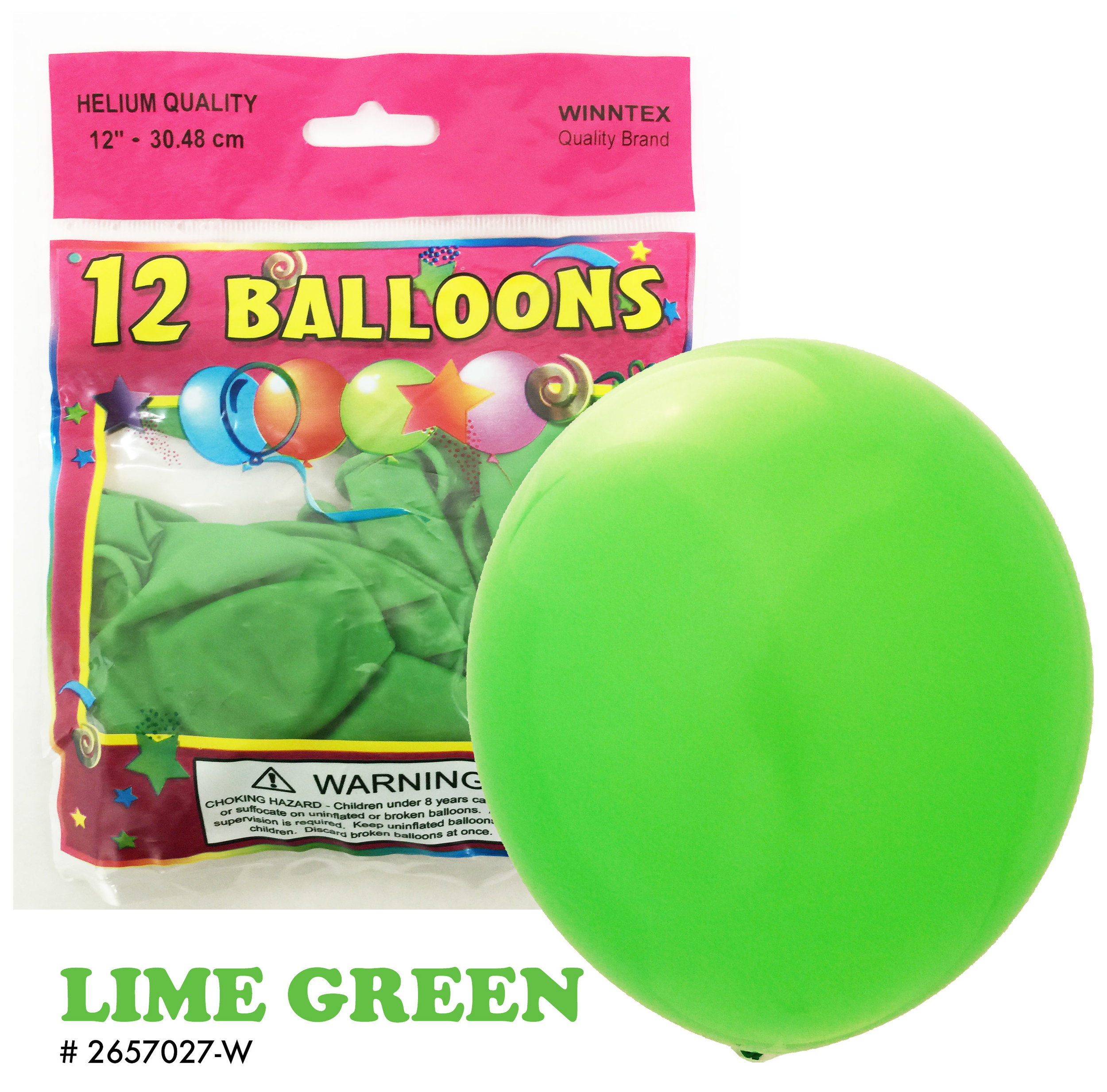 12CT LIME GREEN LATEX