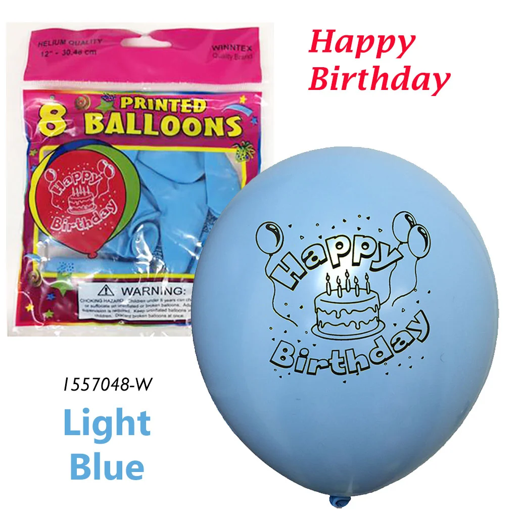 8CT HB LT. BLUE LATEX