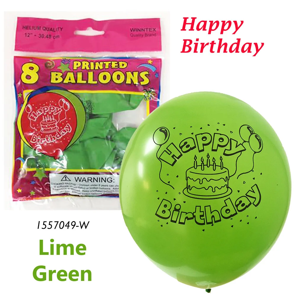 8CT HB LIME GREEN LATEX