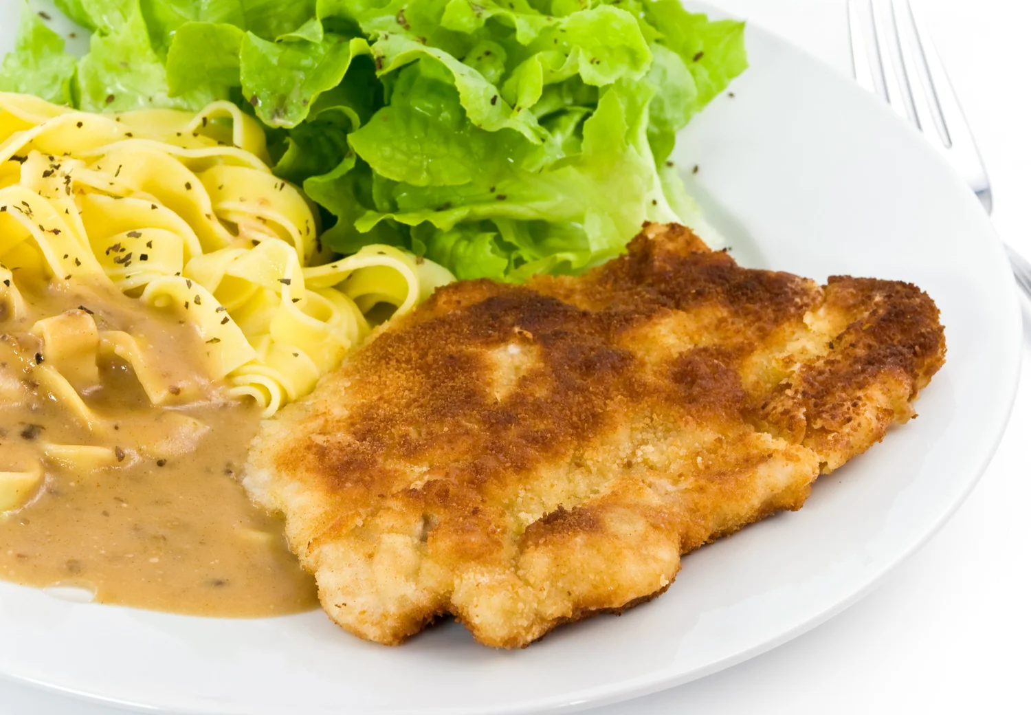 Wiener Schnitzel With Noodle A Lokal Foreigner