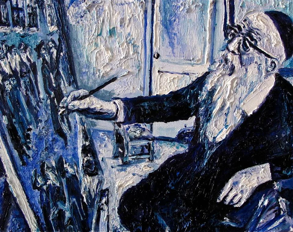 Hendel Lieberman in Studio