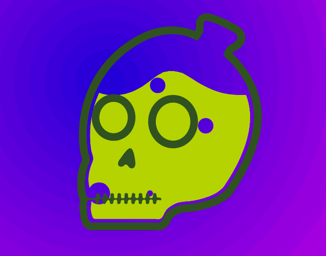 poison bottle animation svg and greensock