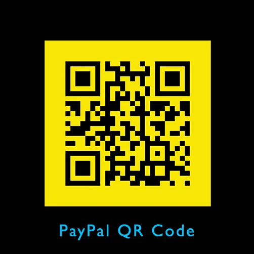 If you feel comfortable using a QR code, this code will take you directly to PayPal. Just scan it with your smartphone. The donation must be under $250 US. If you would like to donate more, see the notes to the right. Thank you!