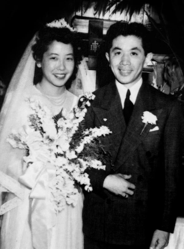 Oliver's grandma and grandpa shortly after World War II.&nbsp;