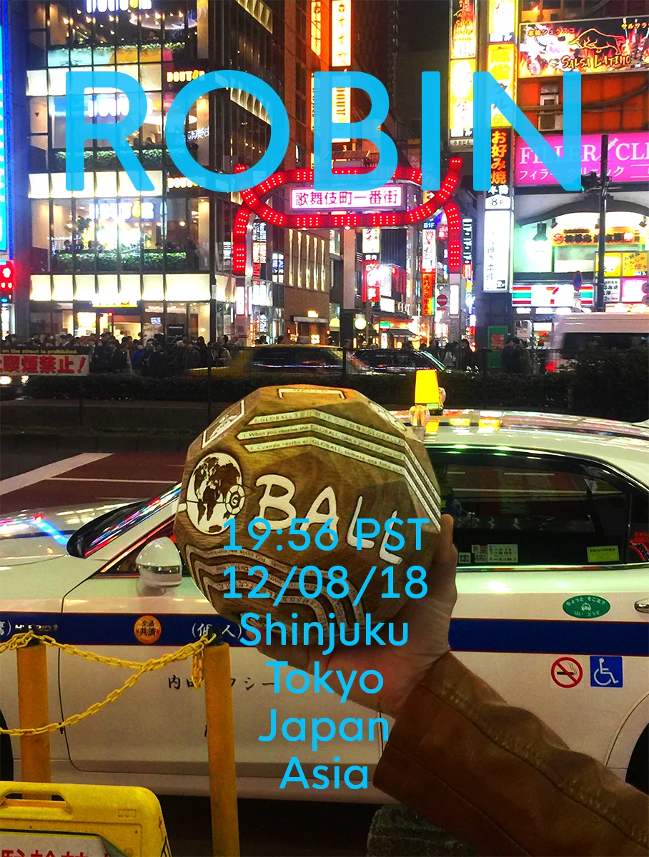 Robin - 6th Recipient of GLOBALL Rover