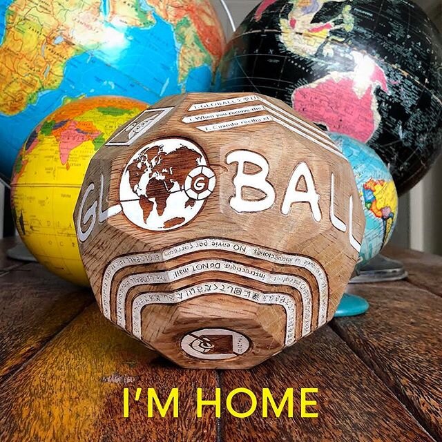 GLOBALL is home in Culver City, California, USA. It&rsquo;s been a long journey. I&rsquo;ll be telling its full story soon. Stay tuned! 🌏 @wheresgloball #coddiewomple #wanderlust #voyager #expeditionunknown #socialnetworking #connection #travellers 