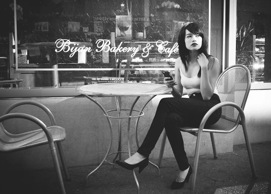 Downtown with Andrea