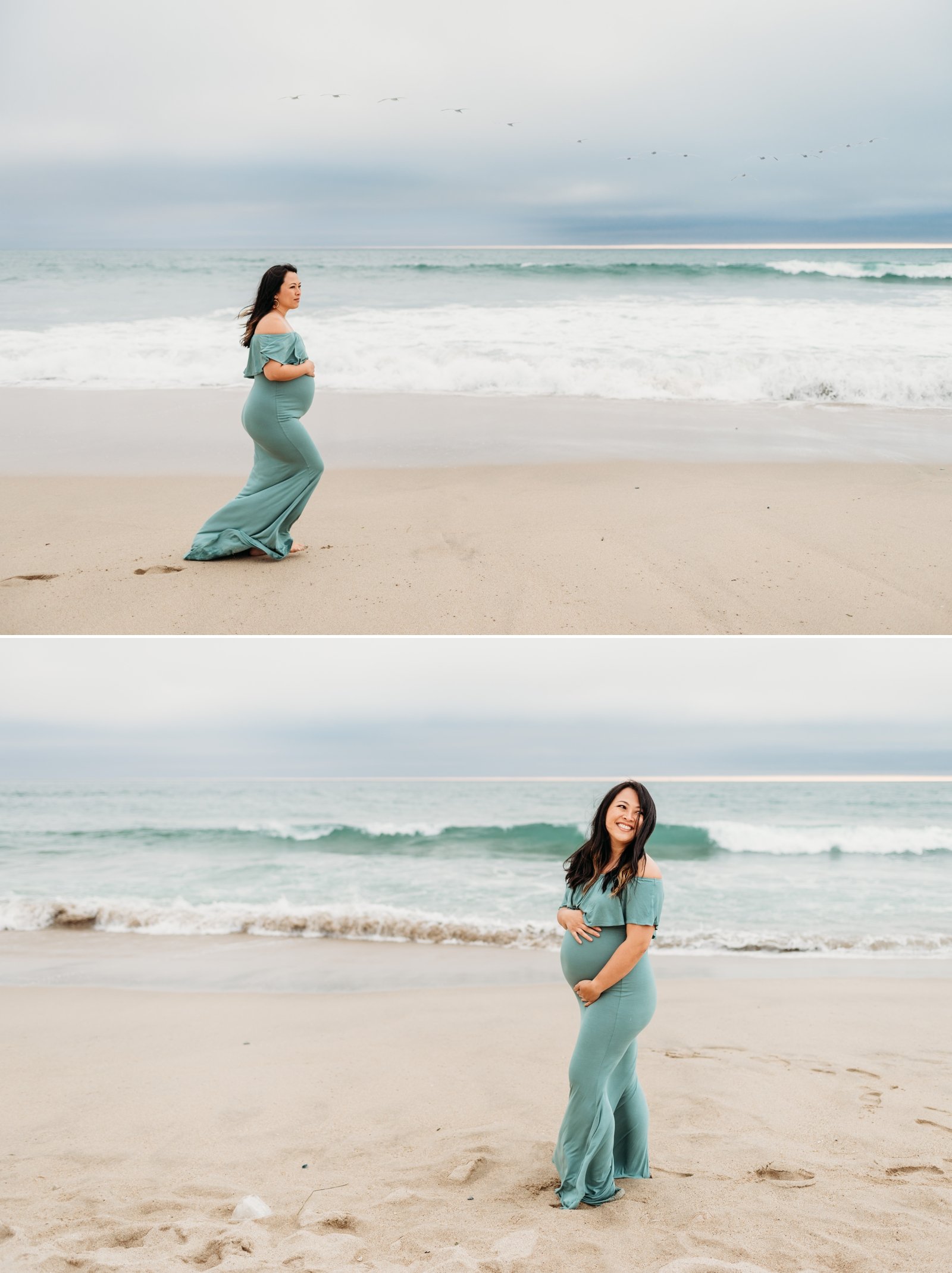 Bay Area Beach Maternity Photoshoot — Young Soul Photography