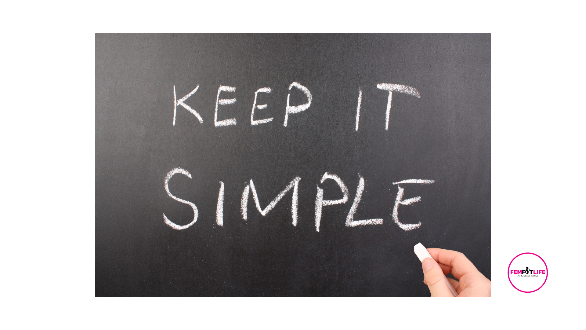 The One Thing That Made Everything Easier