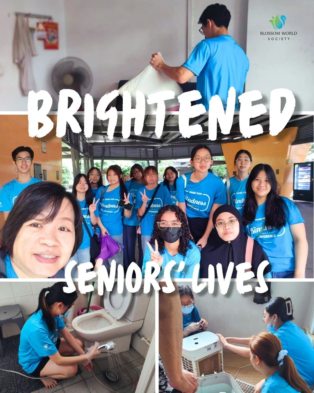 A huge thank you to the dedicated students from NPRCYC for making our latest Blossom Home Refresh session a success! We appreciate your commitment to making this a monthly endeavor.

Beyond the cleaning, the students took a fantastic step forward by 