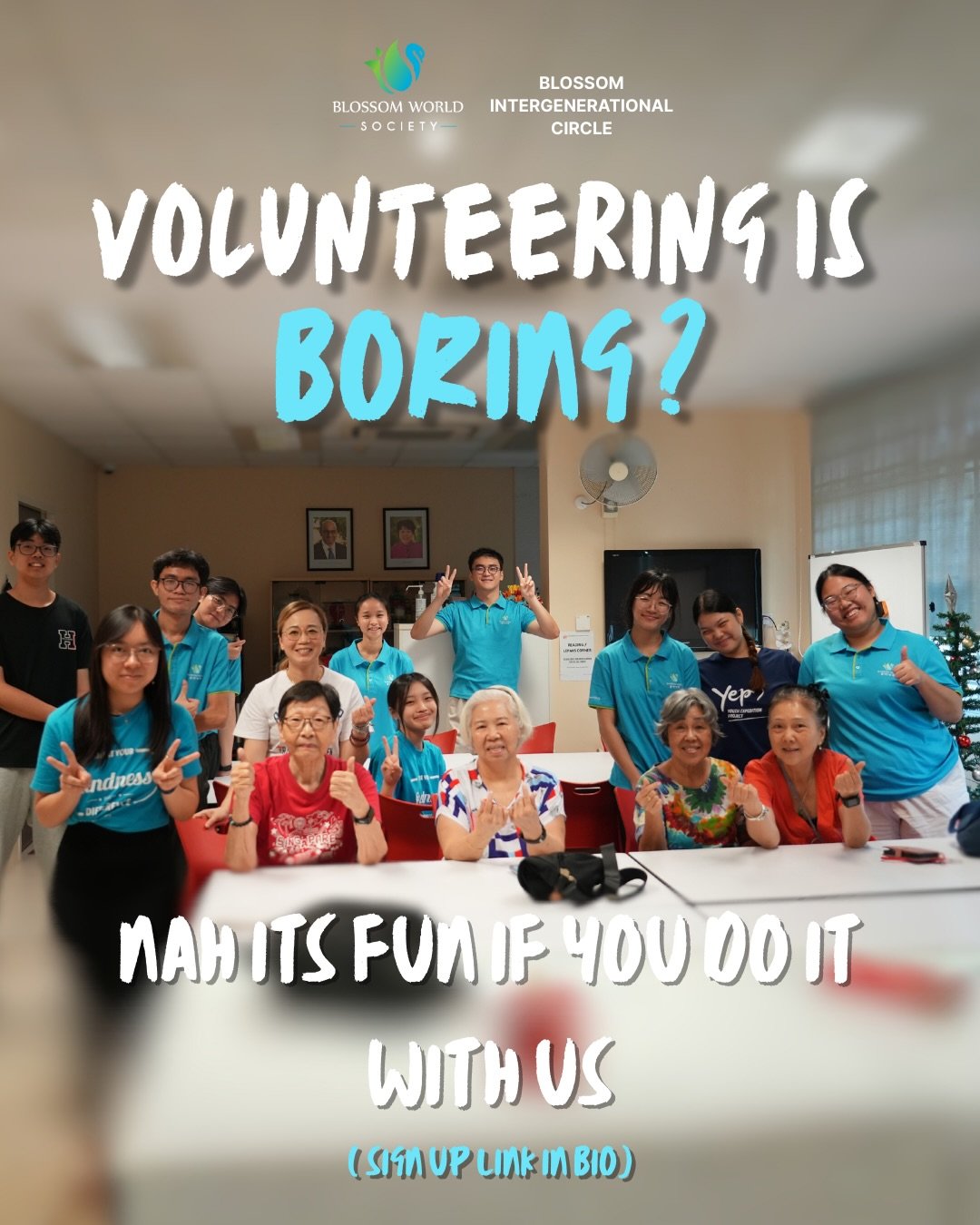 Today was one of those sessions that reminds you why you show up.

Small conversations, big smiles, and a lot of unexpected fun with our seniors.

If you&rsquo;ve been thinking about volunteering, come try it with us &mdash; link in bio.

#VolunteerS