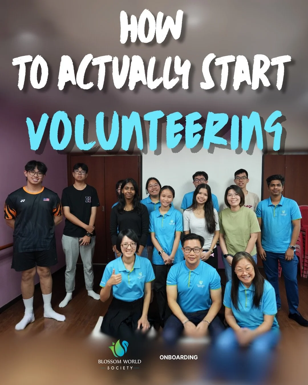 You don&rsquo;t need to &ldquo;know everything&rdquo; to start volunteering.

You just need to show up &mdash; we&rsquo;ll guide you from there.
Join our onboarding camp and begin your volunteer journey with us.

Sign-up link in bio.
#StartWhereYouAr