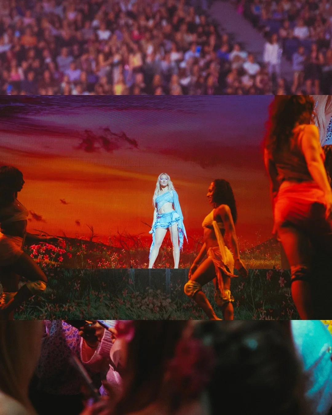 @zaralarsson at @veikkausarenaofficial in Helsinki, Finland ✨

Personally one of my favourite shows of the year 📸 
#zaralarsson #midnightsuntour