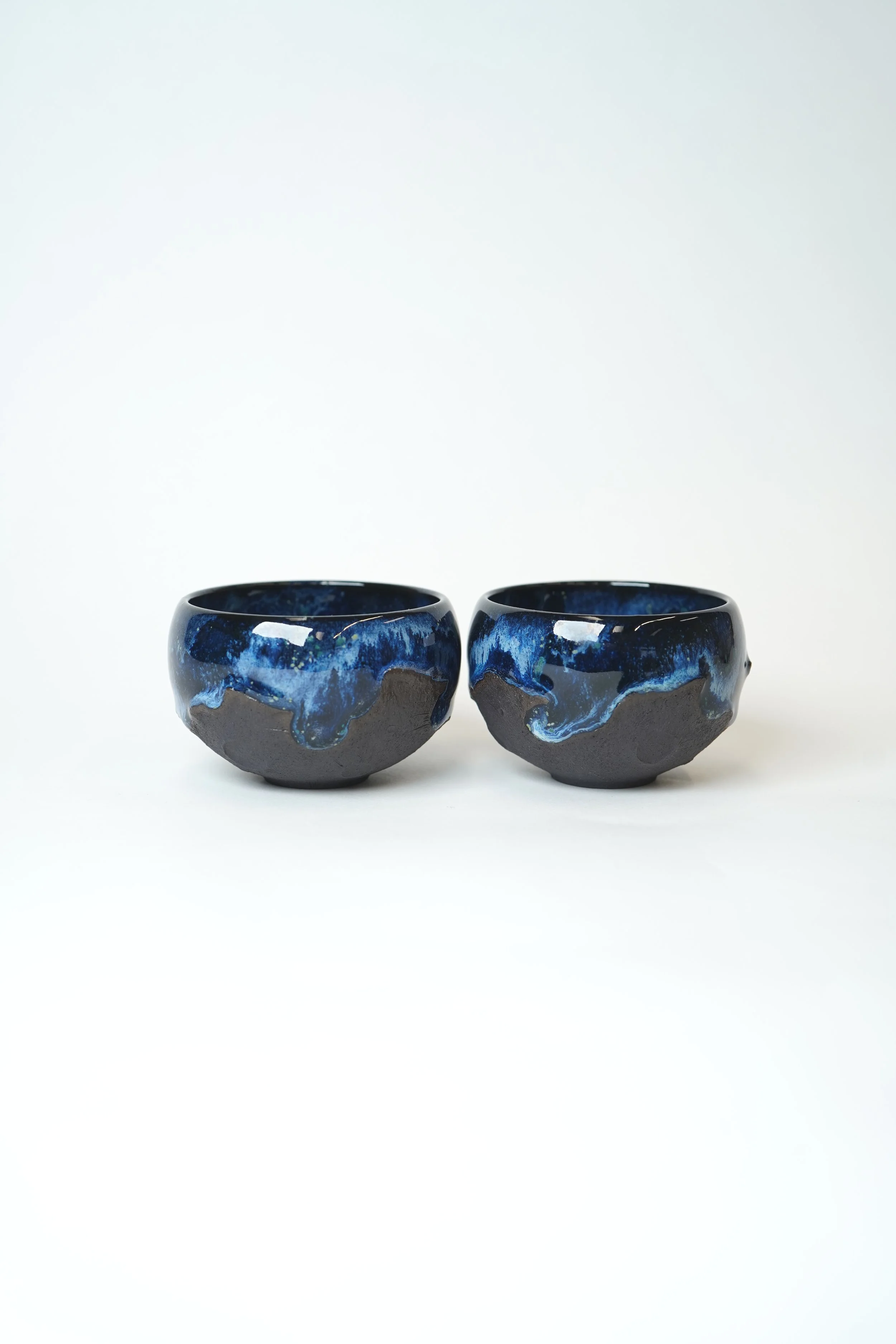 Night Moon夜月 sake cup set( style1)