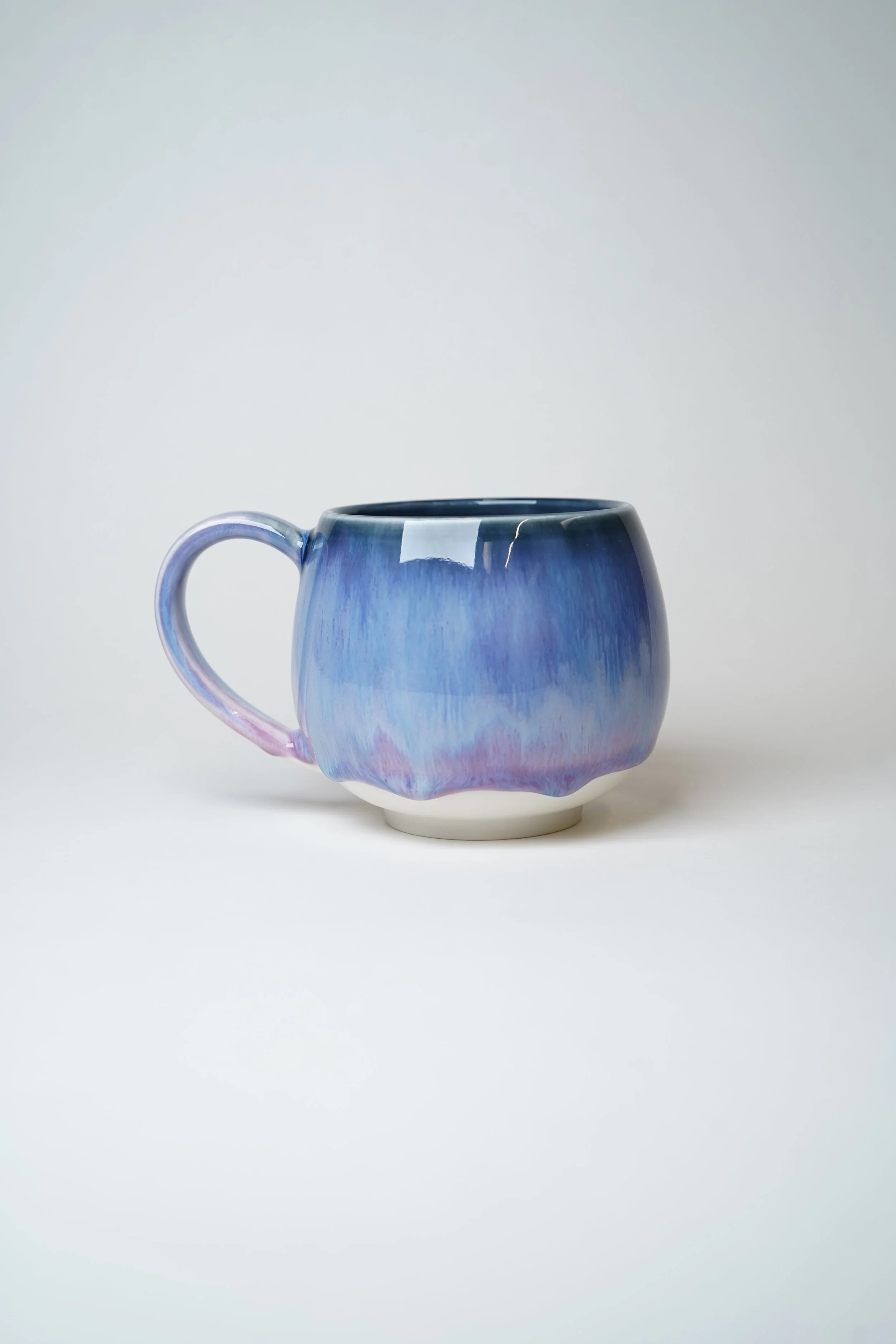 S size Balloon mug(purple butterfly )style2