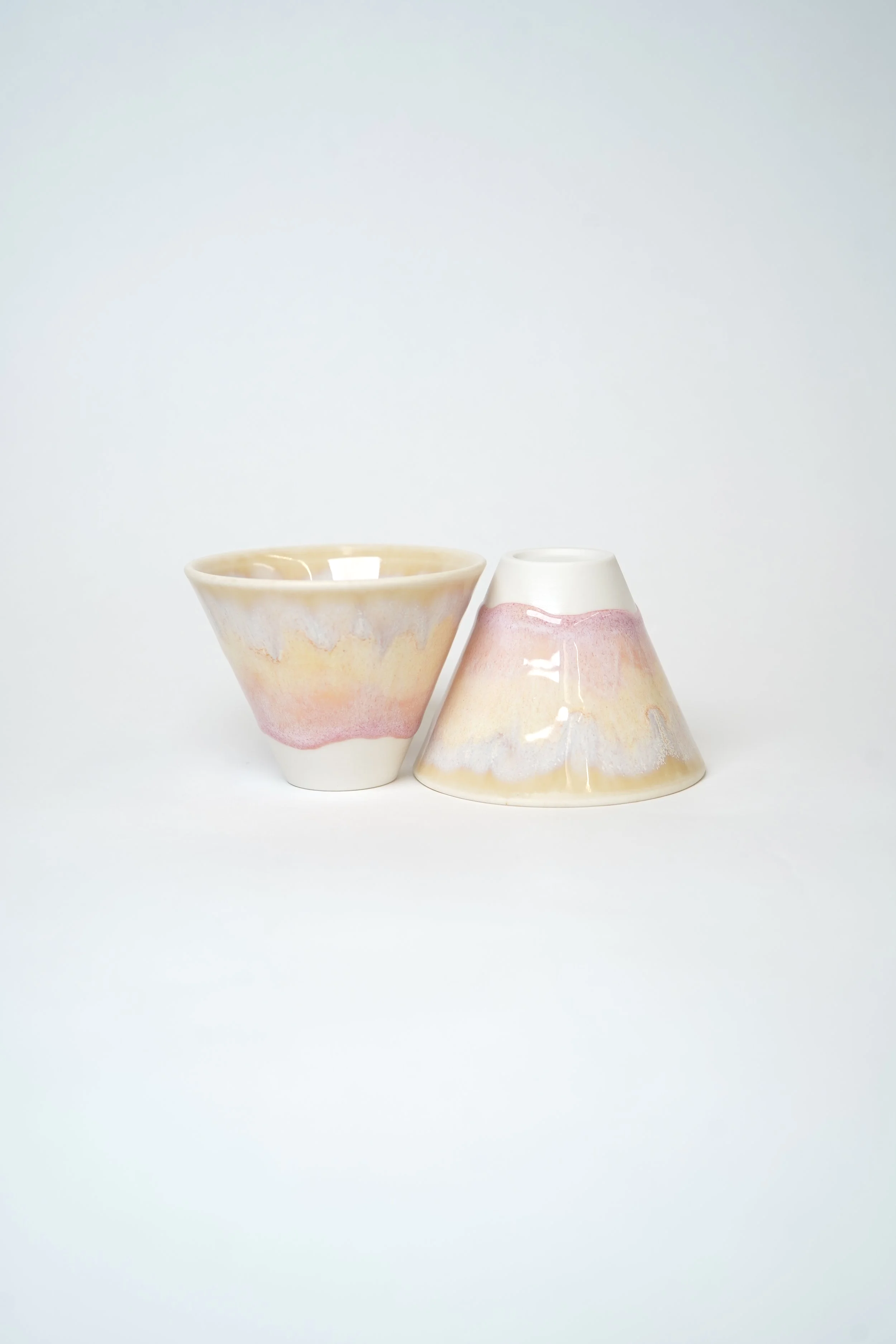 Sake Cup Set(Pink Beach)
