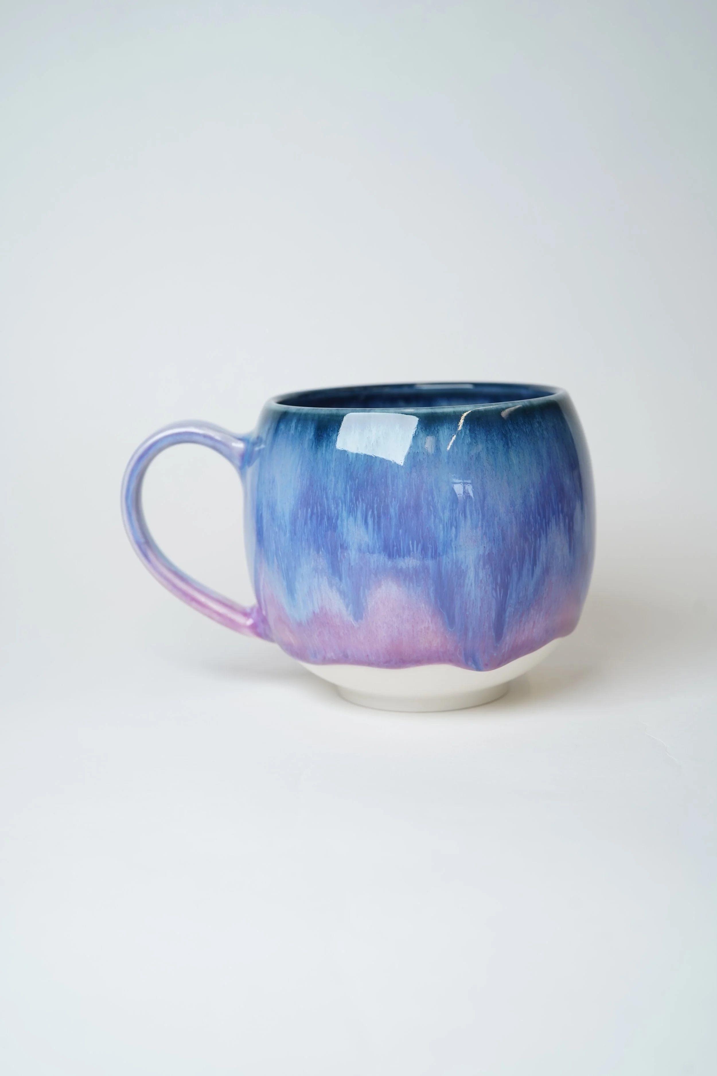 L SIZE BALLON MUG(Purple Bufferfly)style3