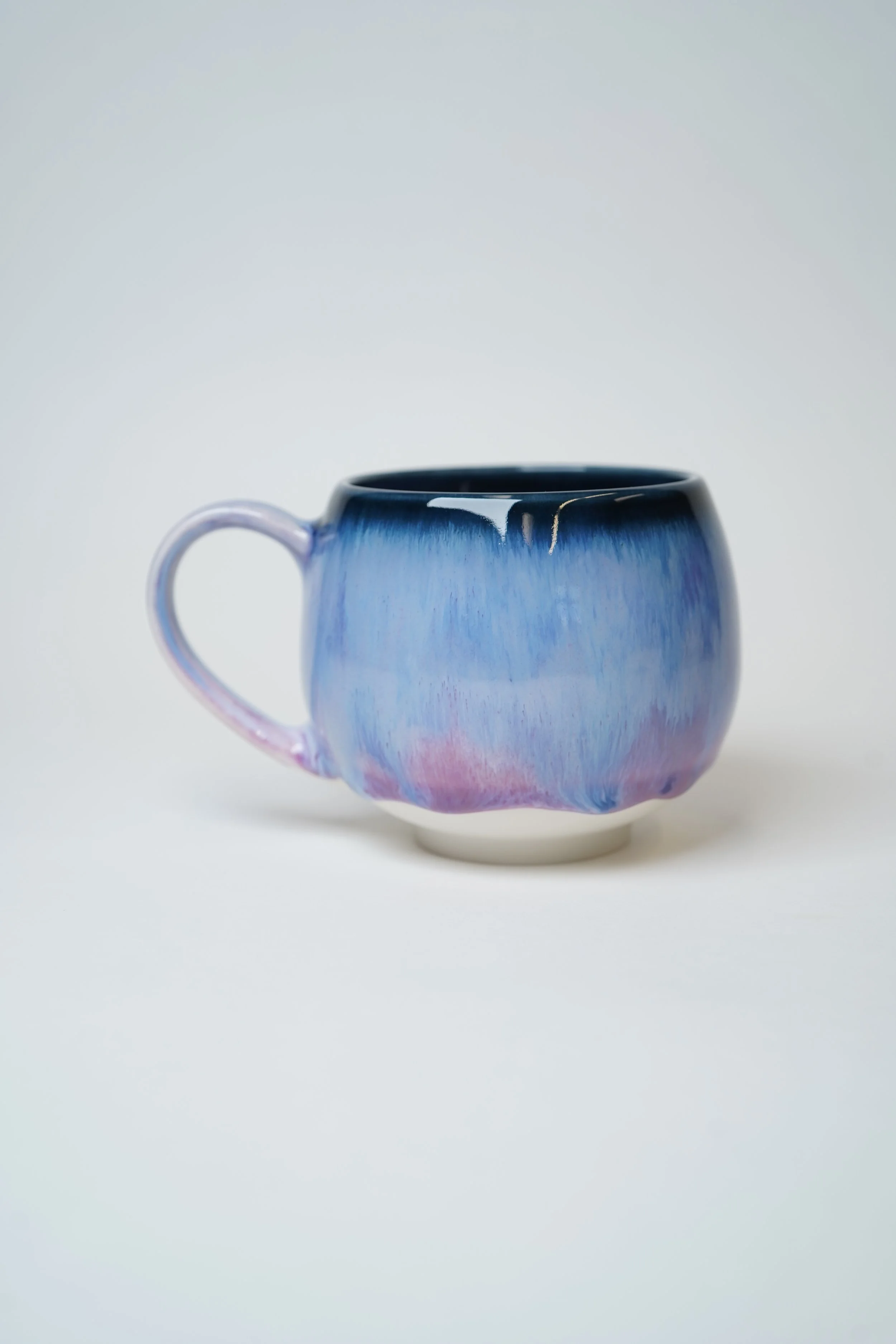 S size Balloon mug(purple butterfly )style1