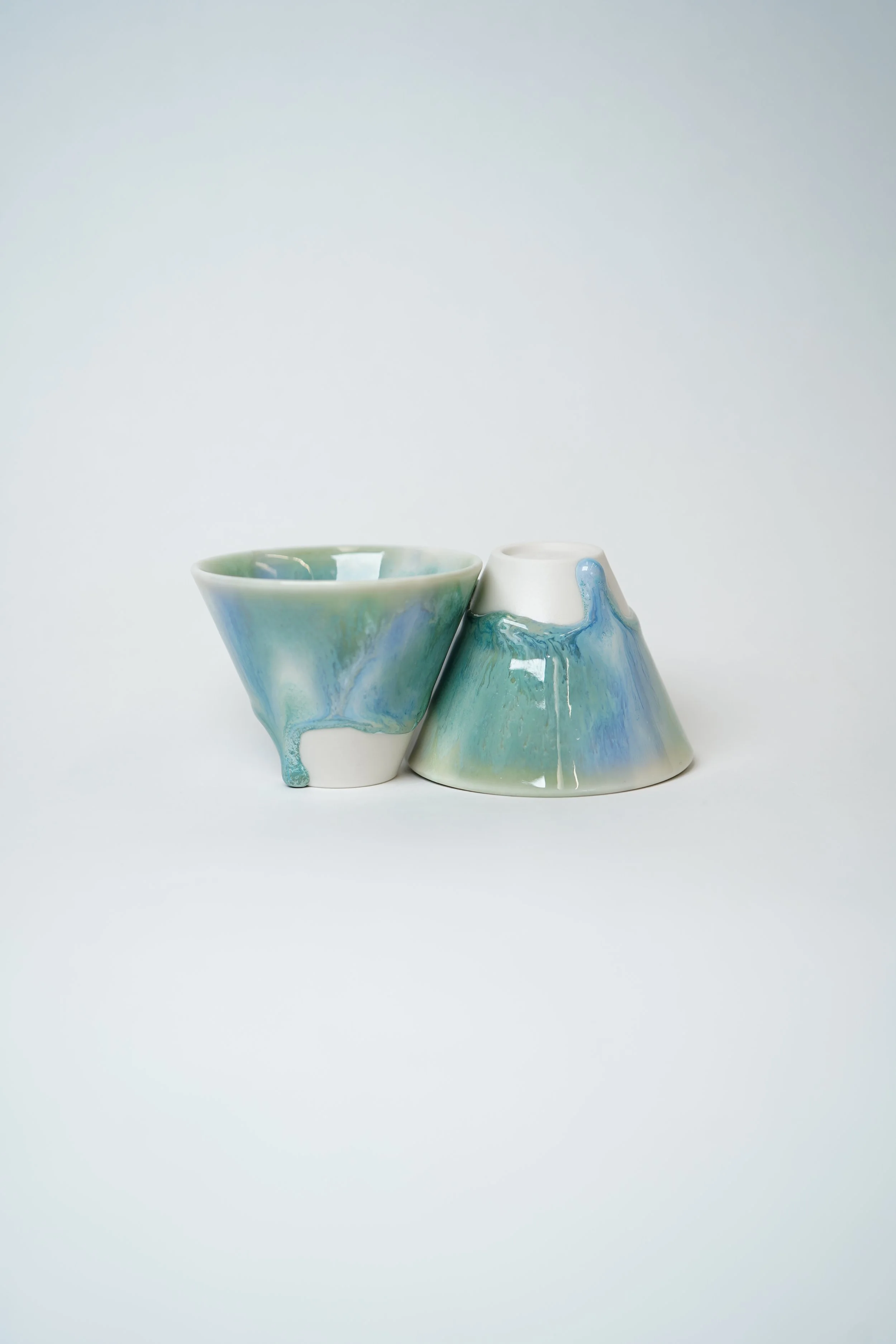 Sake Cup SET(LAKE) (style 2)