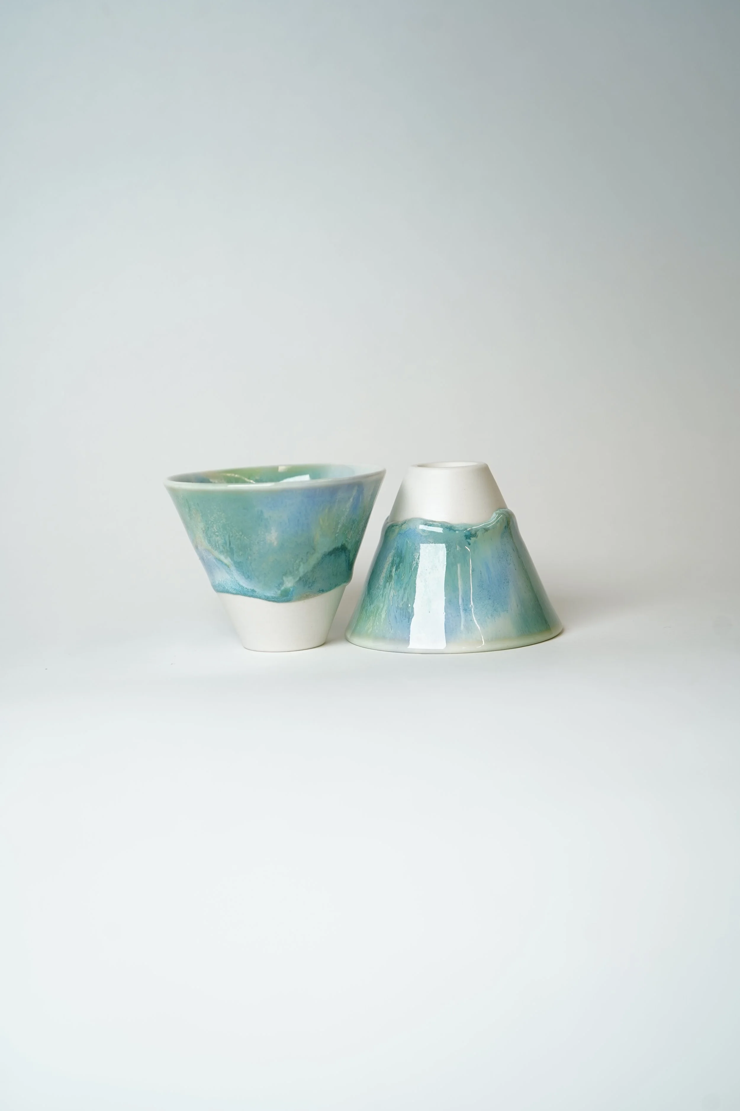 Sake CupSET(LAKE) (style 3)
