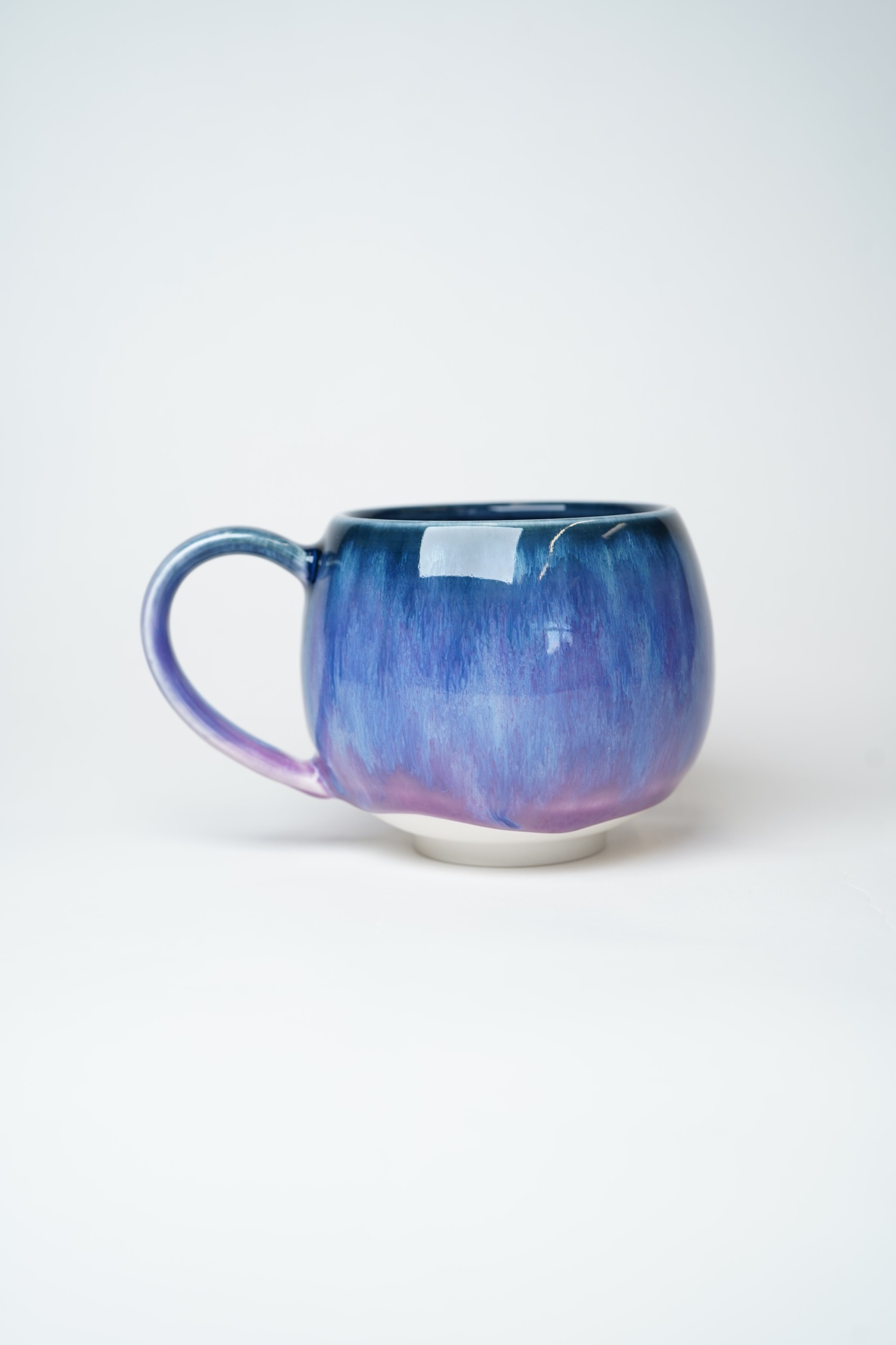 S size Balloon mug(purple butterfly )style4