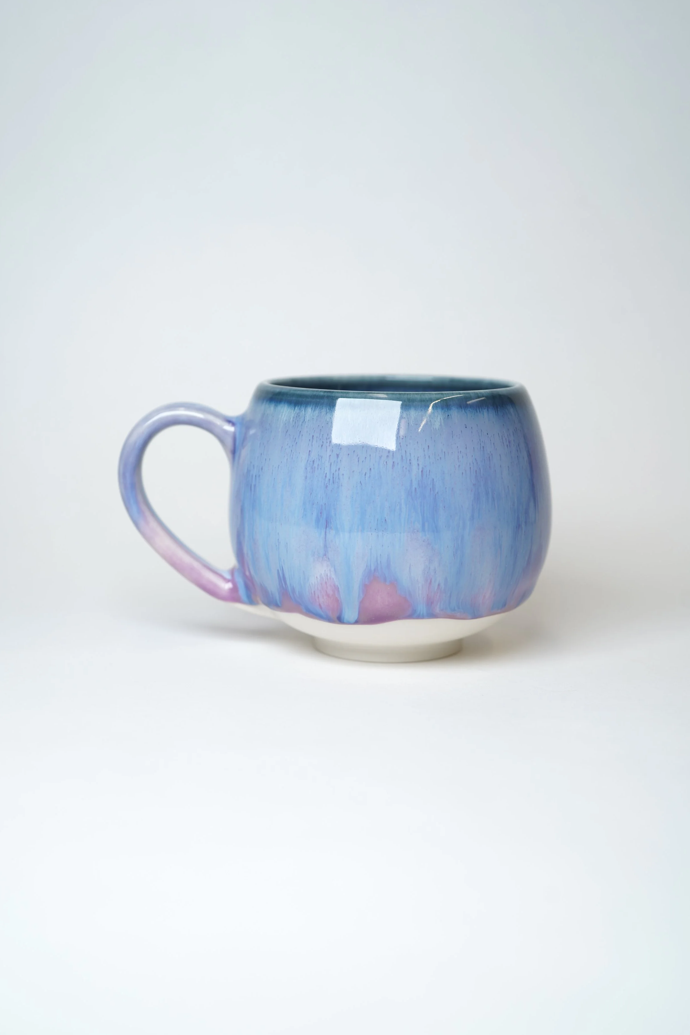 S size Balloon mug(purple butterfly )style2