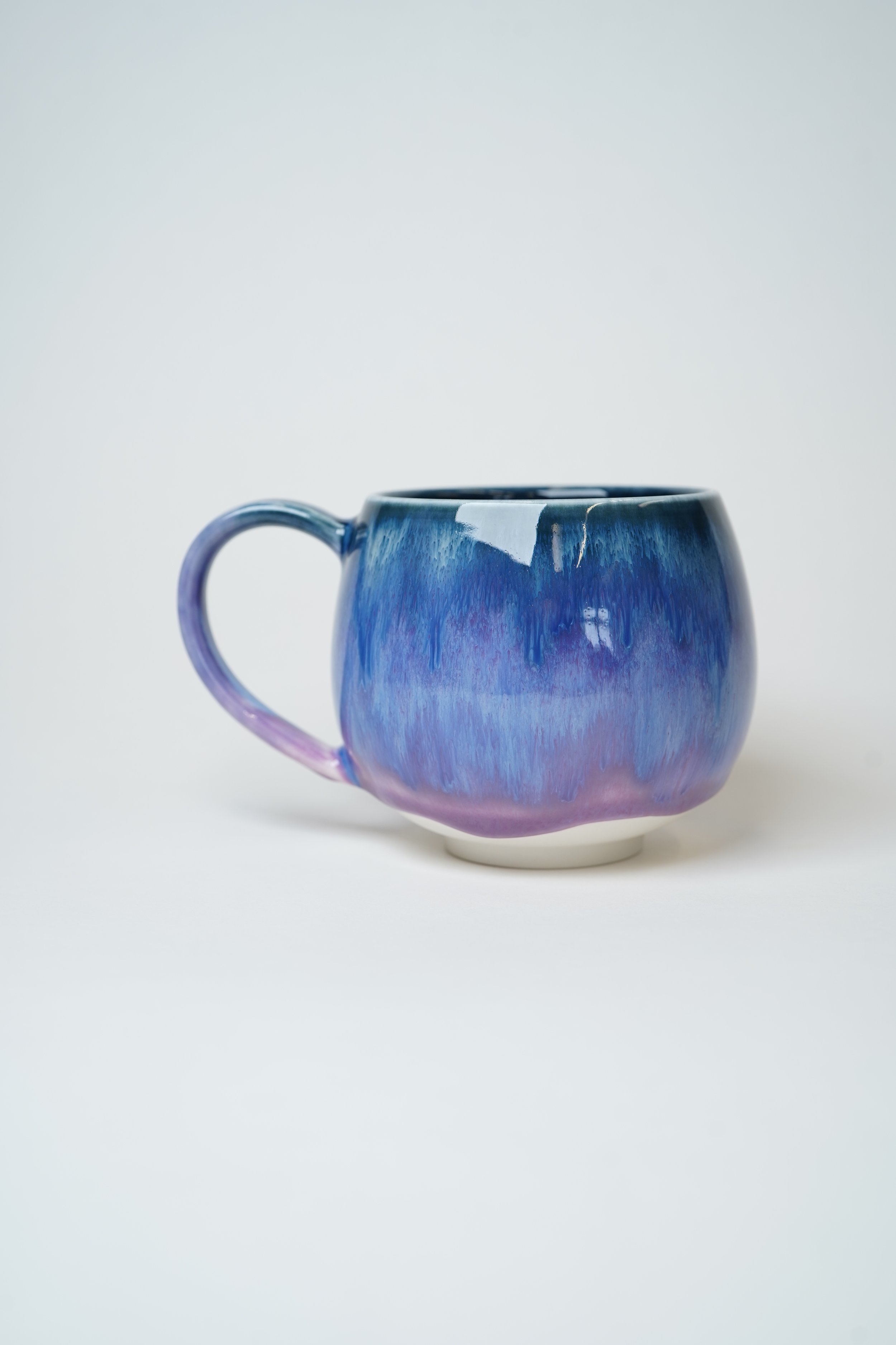 S size Balloon mug(purple butterfly )style3