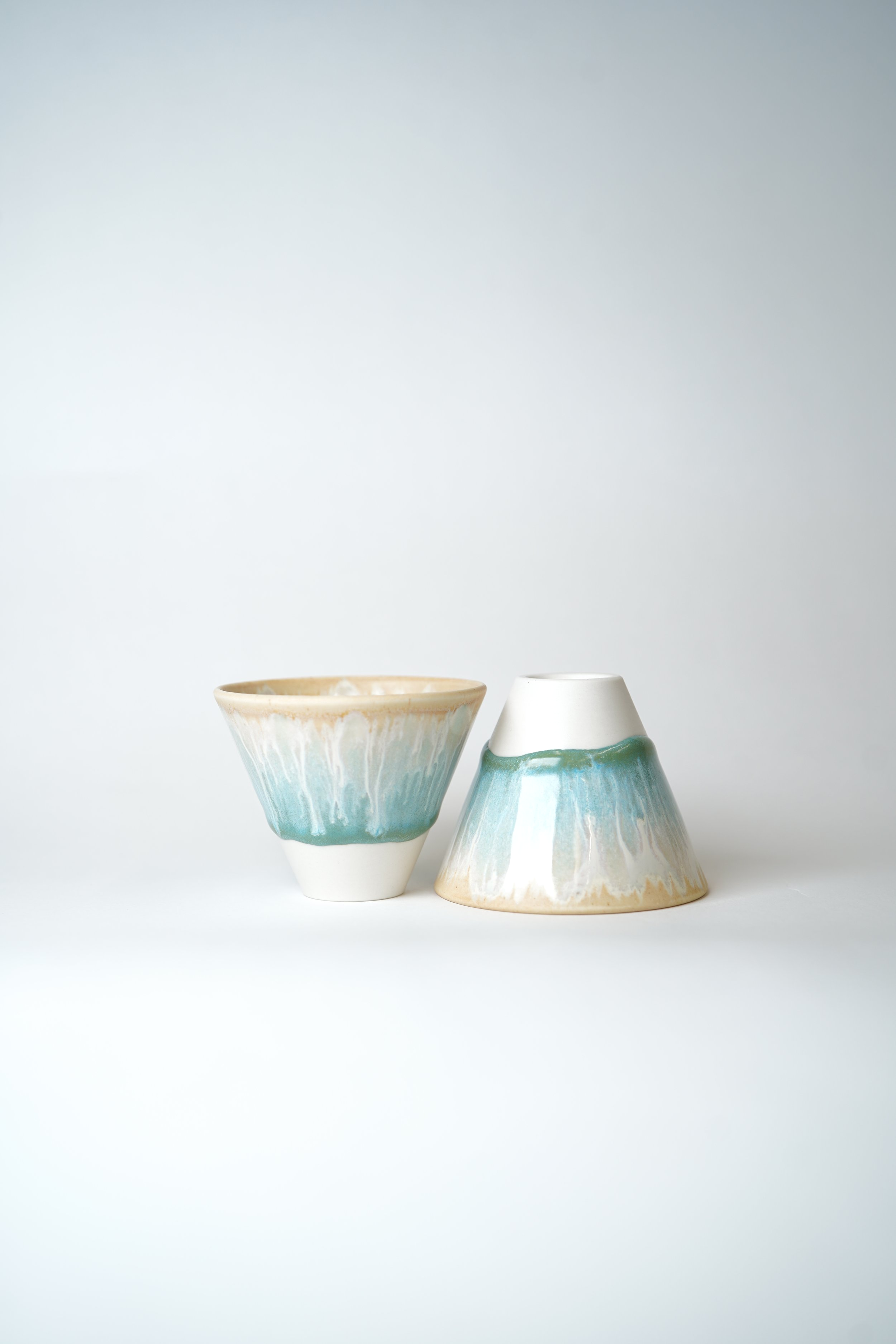 Sake cup set(coastline)