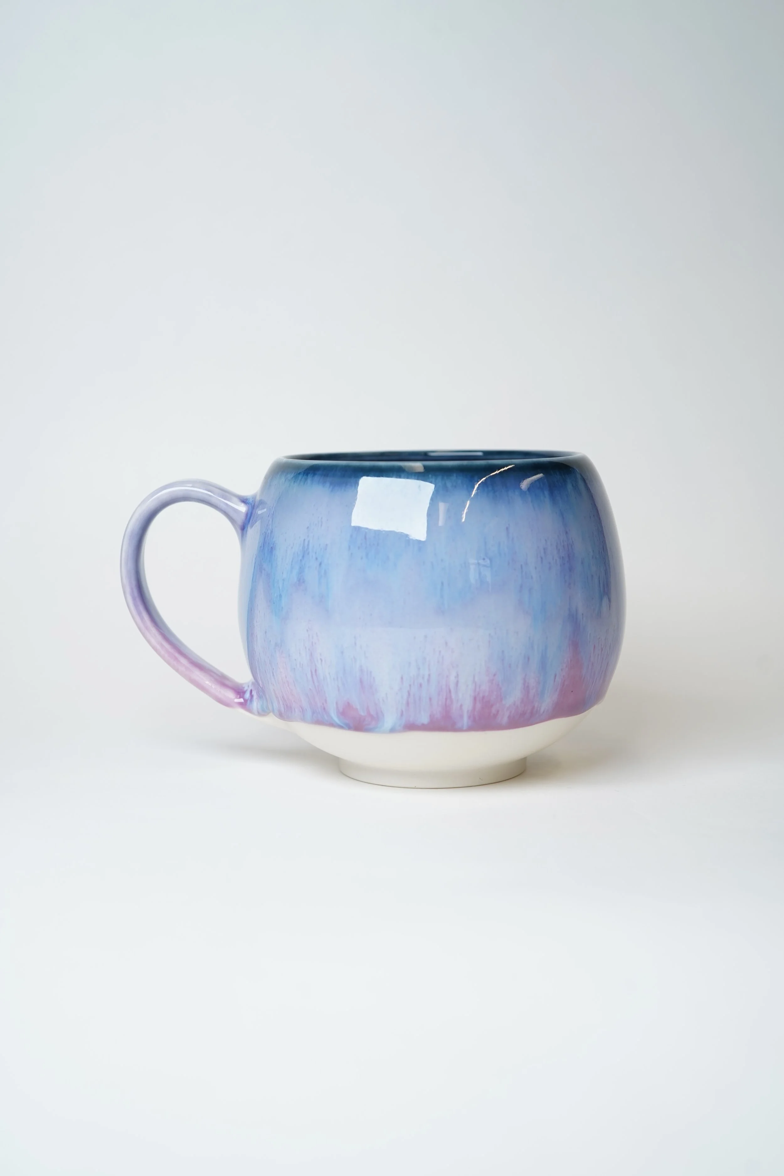 L SIZE BALLON MUG(Purple Bufferfly)style 1