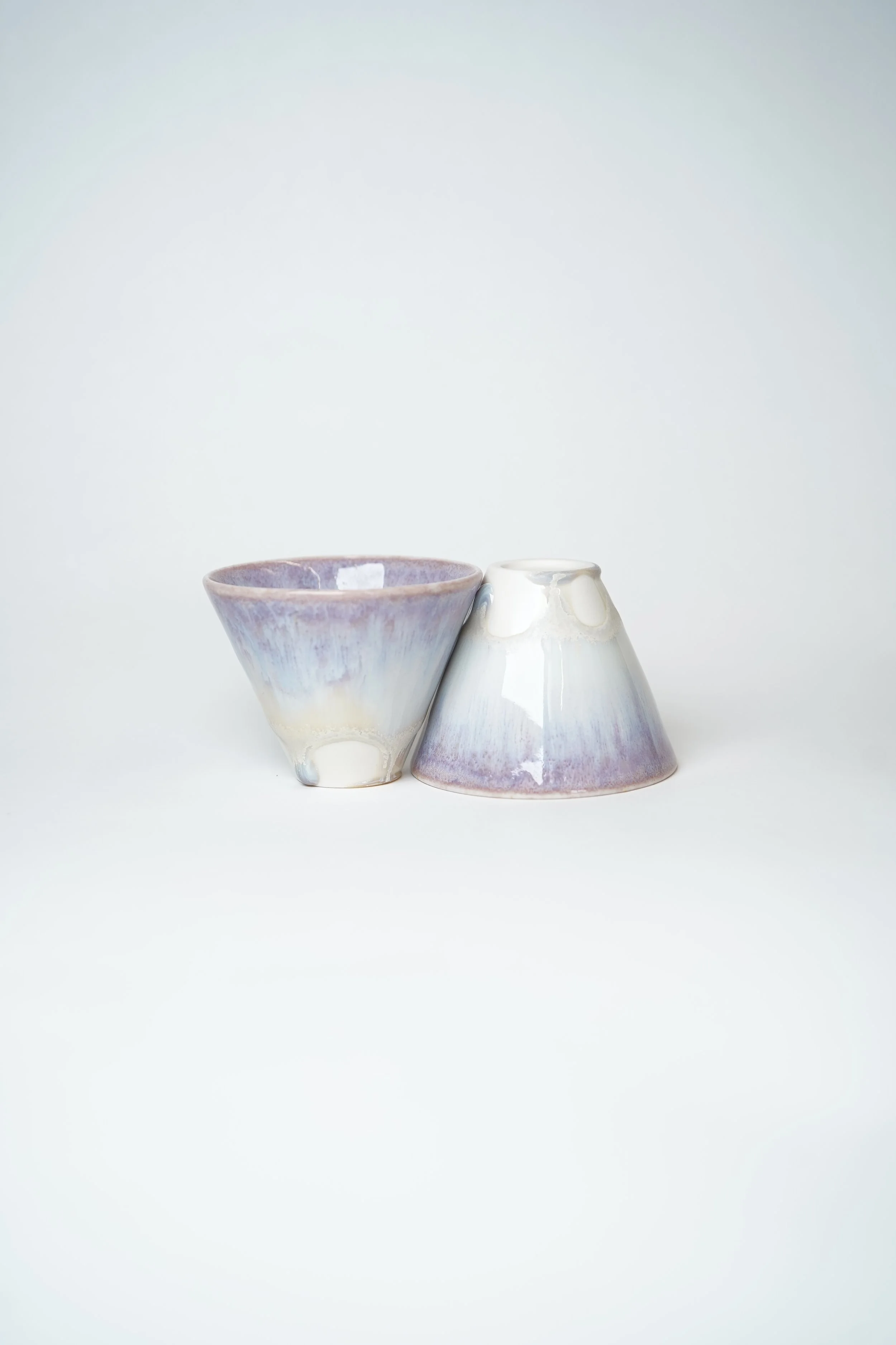 Sake Cup Set (Lavender)style 1