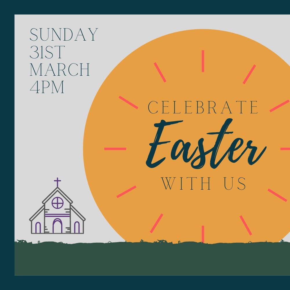 We'll be gathering at 4pm to celebrate Jesus rising from the dead and defeating darkness &amp; evil once and for all. We'd love you to come and join us.

 #Easter #WatchAndPray