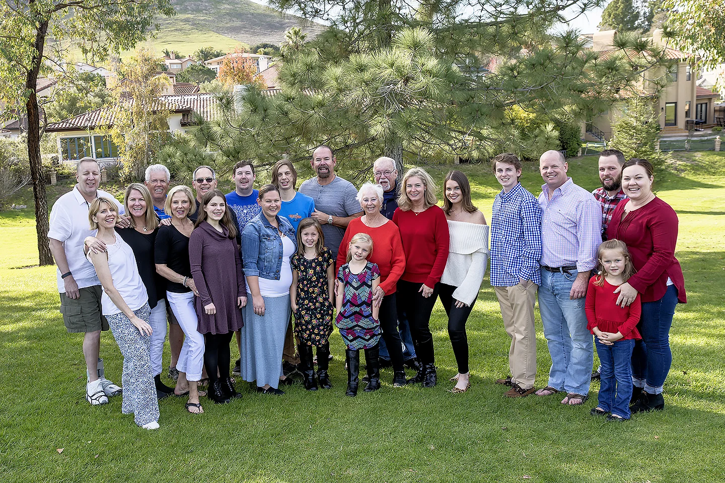 San Luis Obispo Country Club family portrait