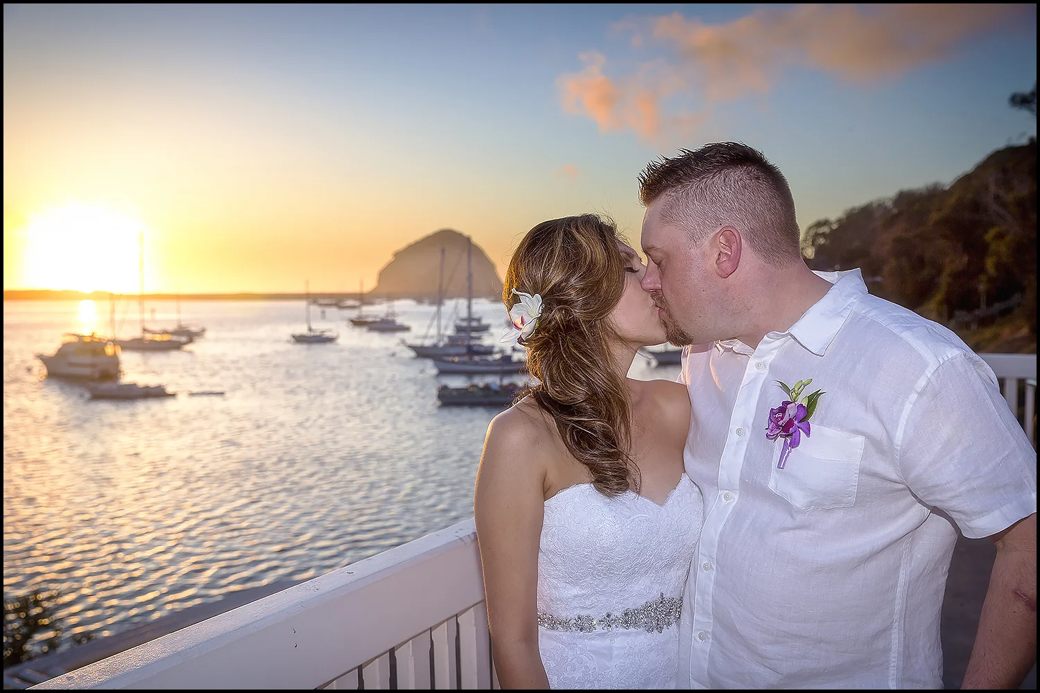 Couple at The Inn at Morro Bay, CA