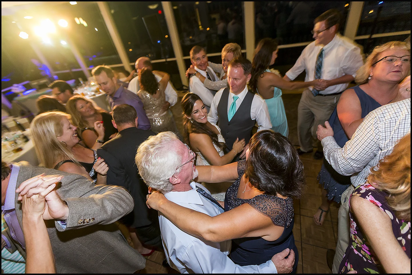 Dancing the night away.