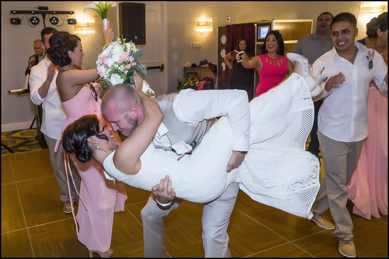 Dancing at The Cliffs Resort.